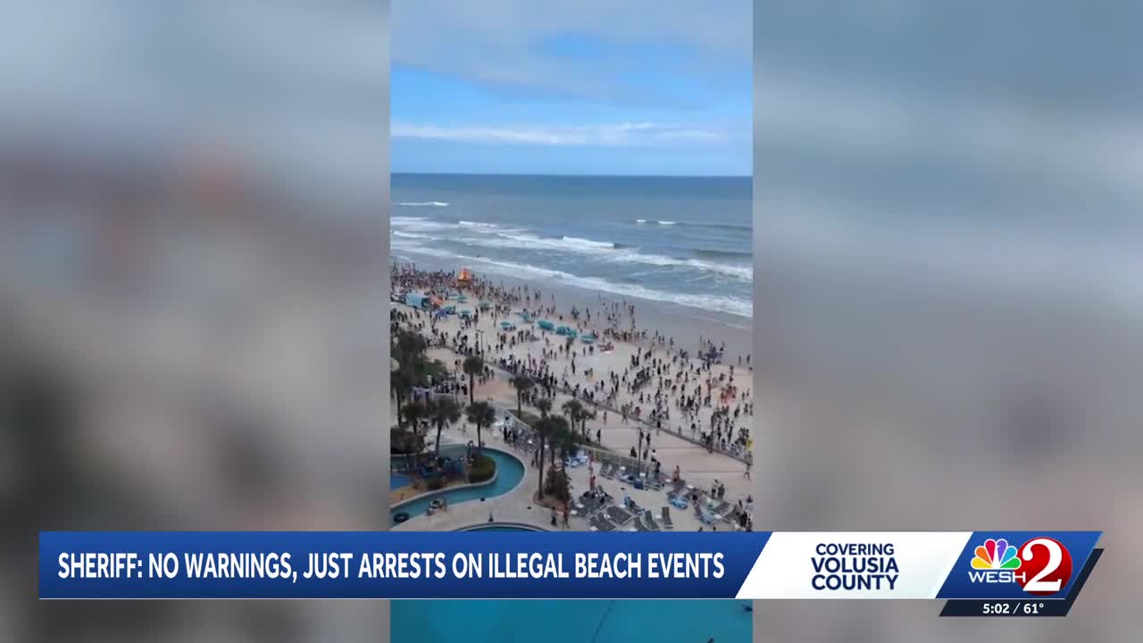 'Zero tolerance': Volusia sheriff slams spring break event promoters ...