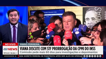 Presidente da CPMI do INSS debate com STF prorrogação das investigações ...