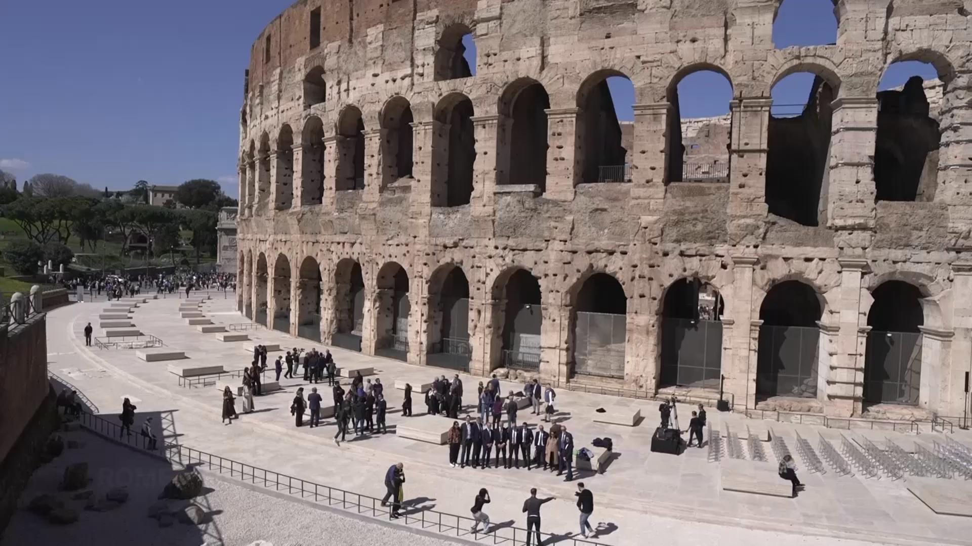 The Colosseum polishes up for its next 9 million visitors