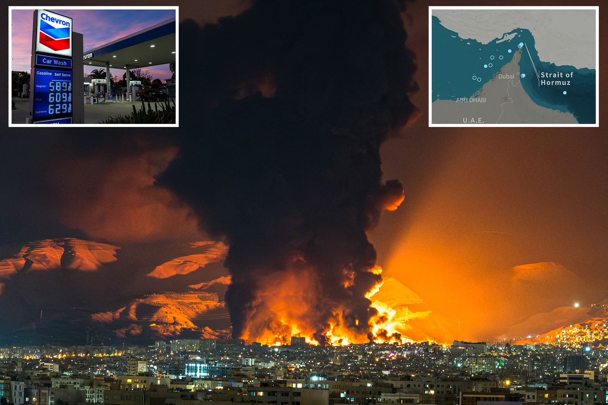 US diesel tops $5 per gallon, oil spikes 3% as Strait of Hormuz crisis ...
