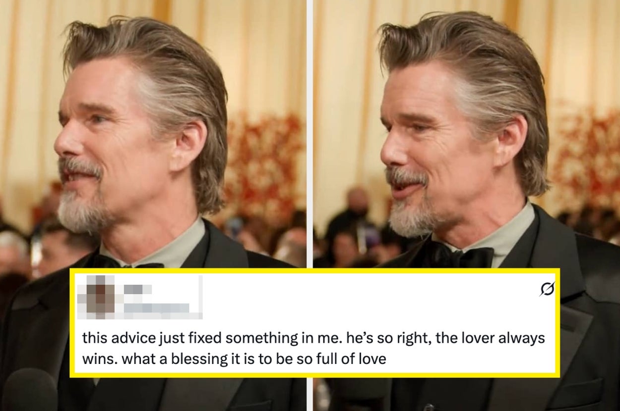 Ethan Hawke’s profound advice on unrequited love is going viral, and a ...