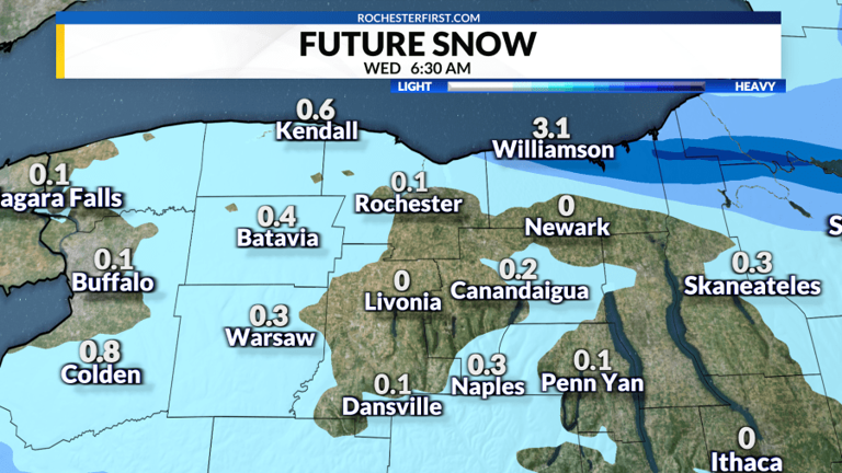 Weather forecast: Blowing snow and bitter cold