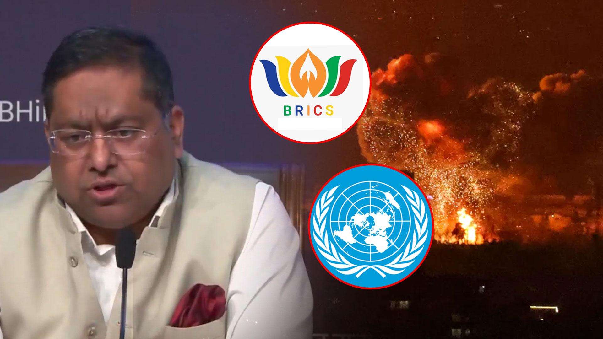 India urges UN reform amid Iran war, seeks BRICS unity as conflict ...