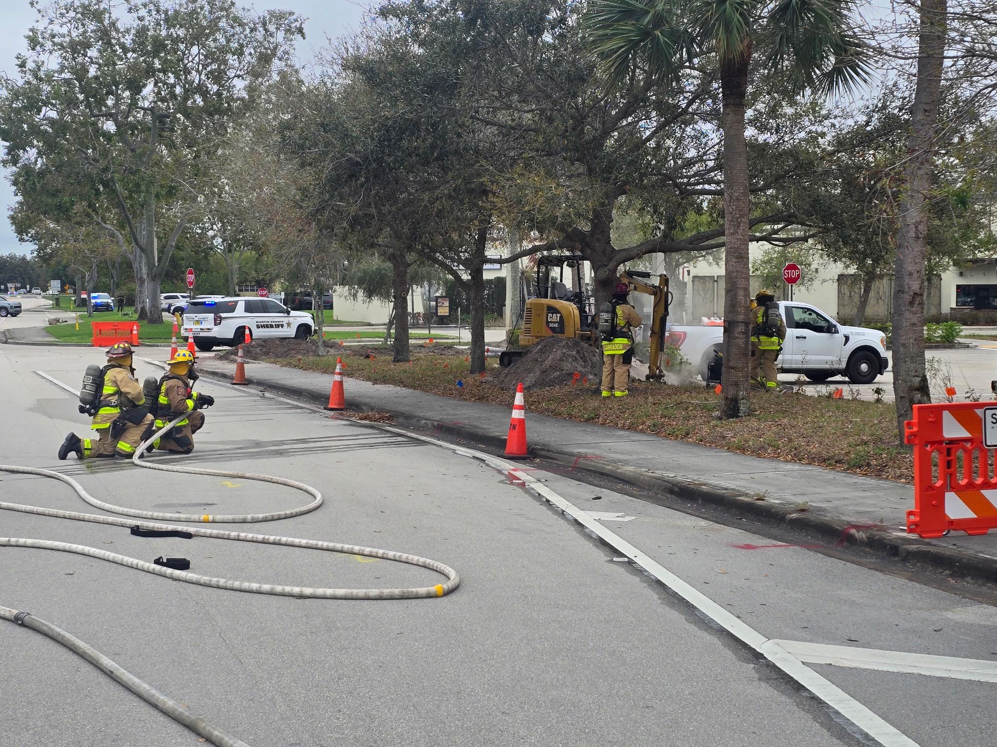 Gas leak leads to precautionary evacuations, road closures in Palm City