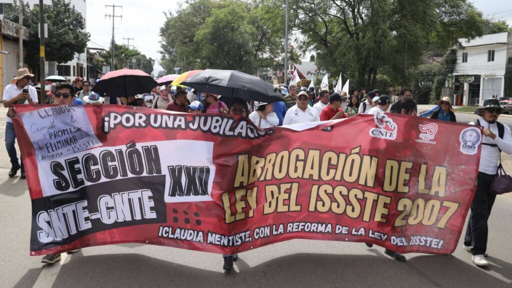 CNTE alista paro nacional de 72 horas con marcha y plantón