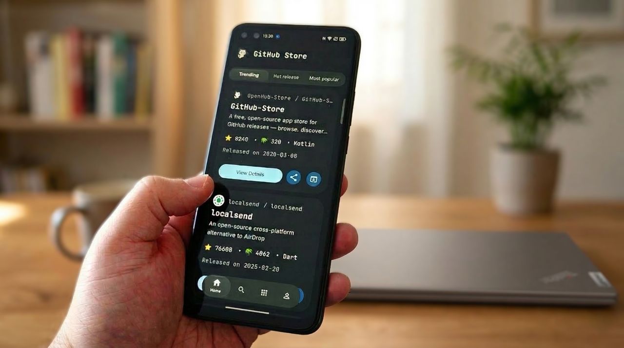 New open-source app turns GitHub into a mobile and PC app store