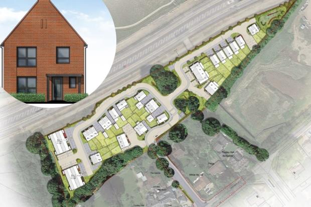 Controversial plan for 53 homes approved despite narrow pavements on ...