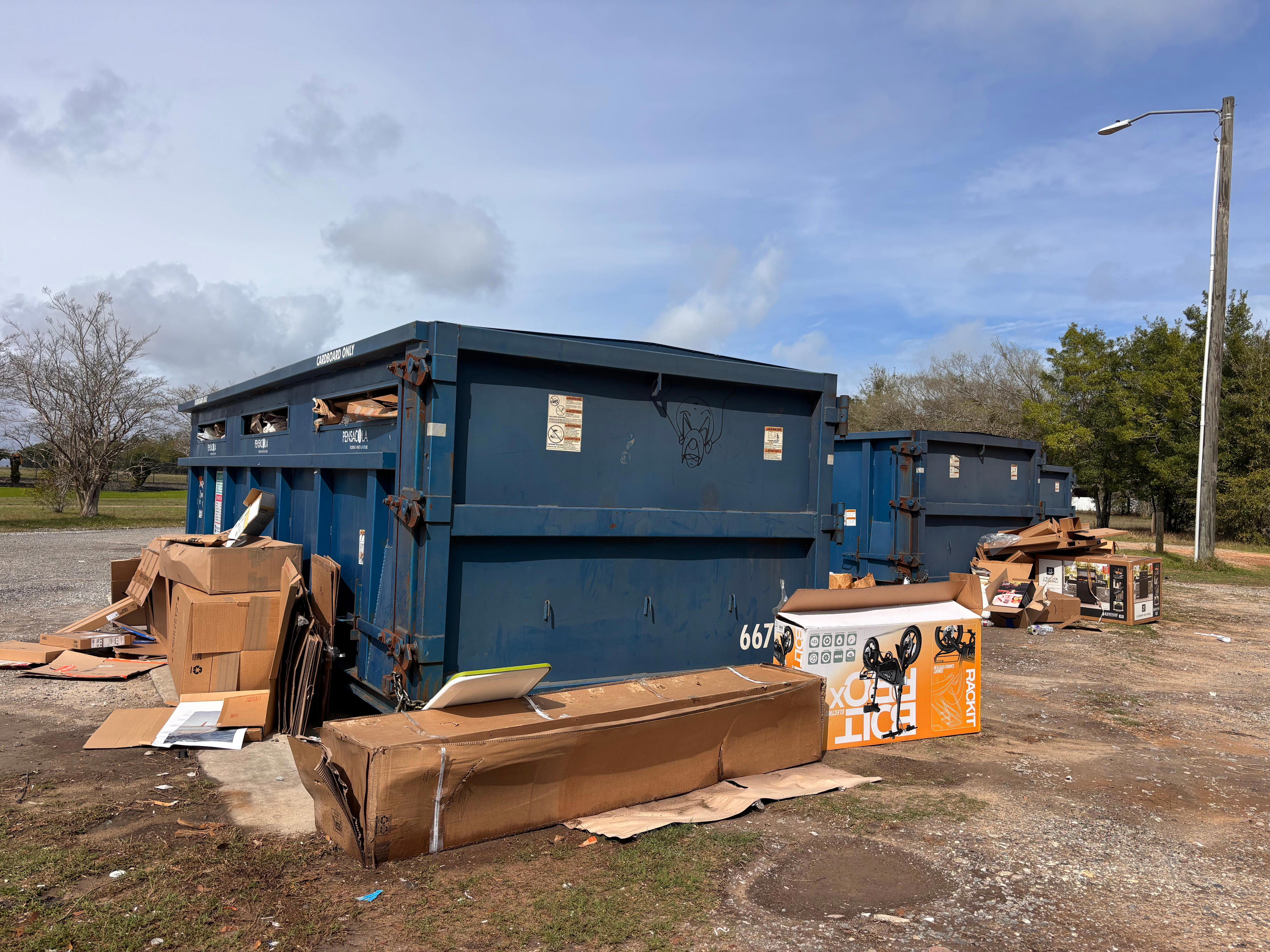 Pensacola closing Summit Boulevard recycling drop-off site after all