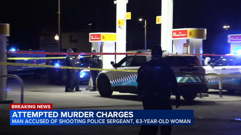 Man charged with shooting CPD sergeant, woman on Far South Side Chicago ...