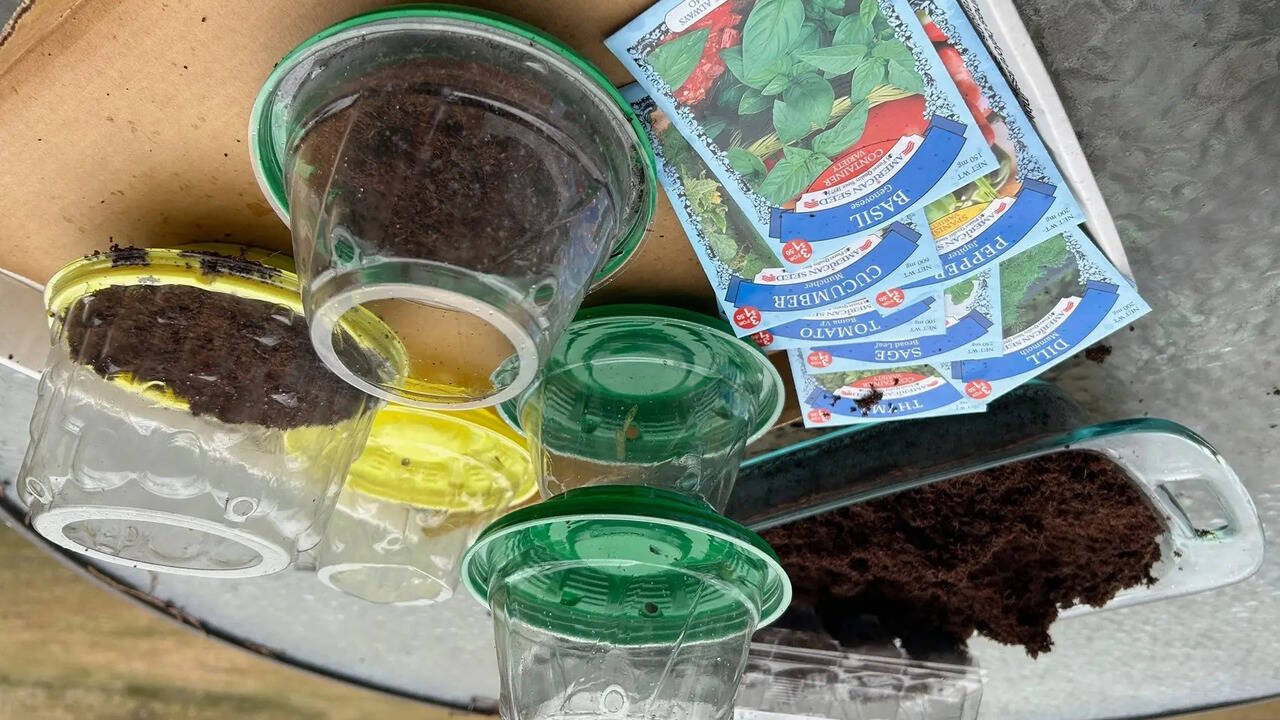 Creative recycling tips for saving money on garden gear