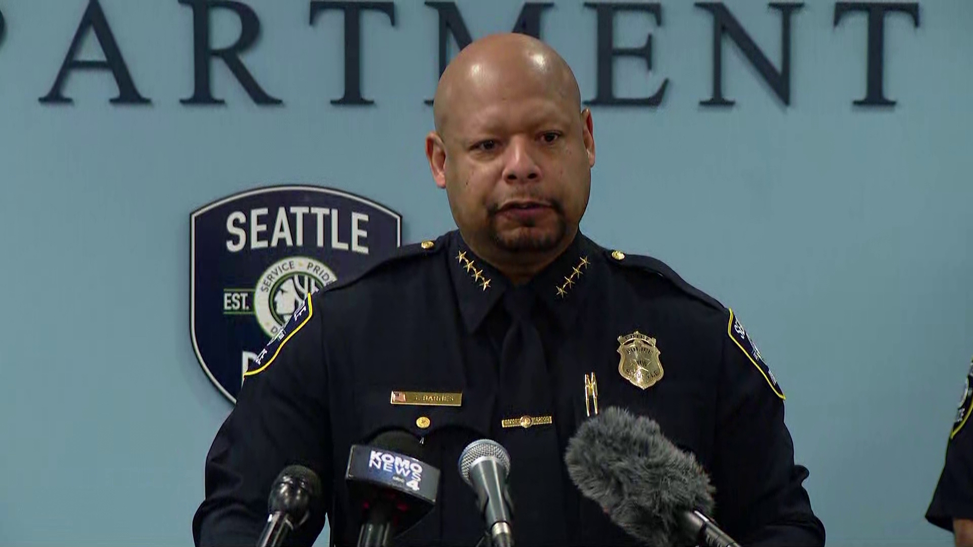 60 internal complaints made against former Seattle Police Chief Shon Barnes