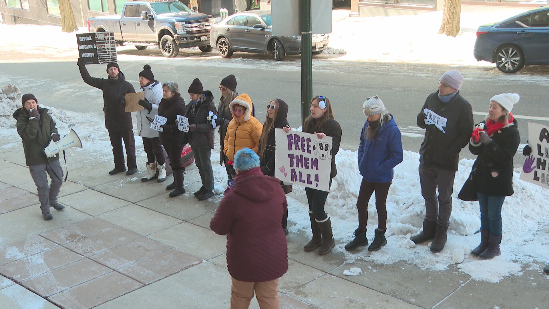 Animal activists released from jail after Ridglan Farms break-in