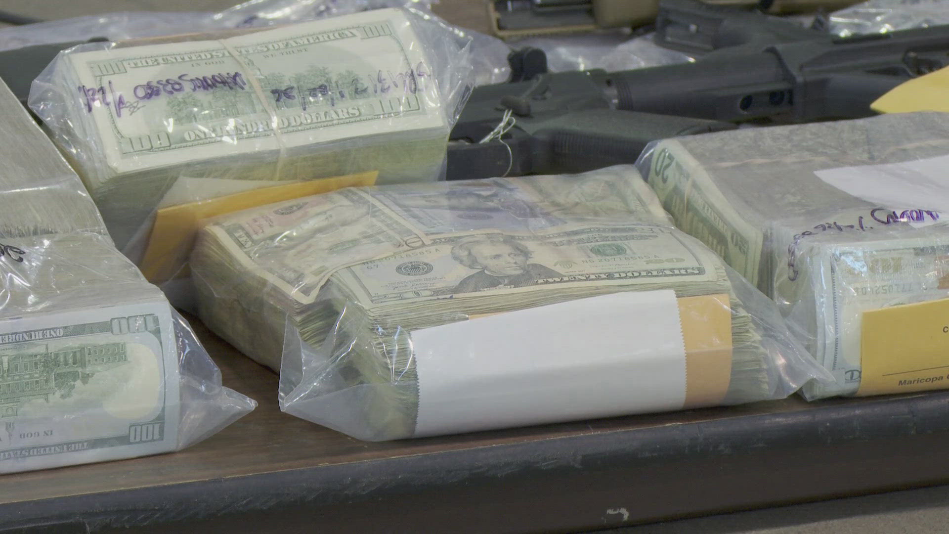 Thousands of pounds of meth, cocaine and fentanyl seized by MCSO