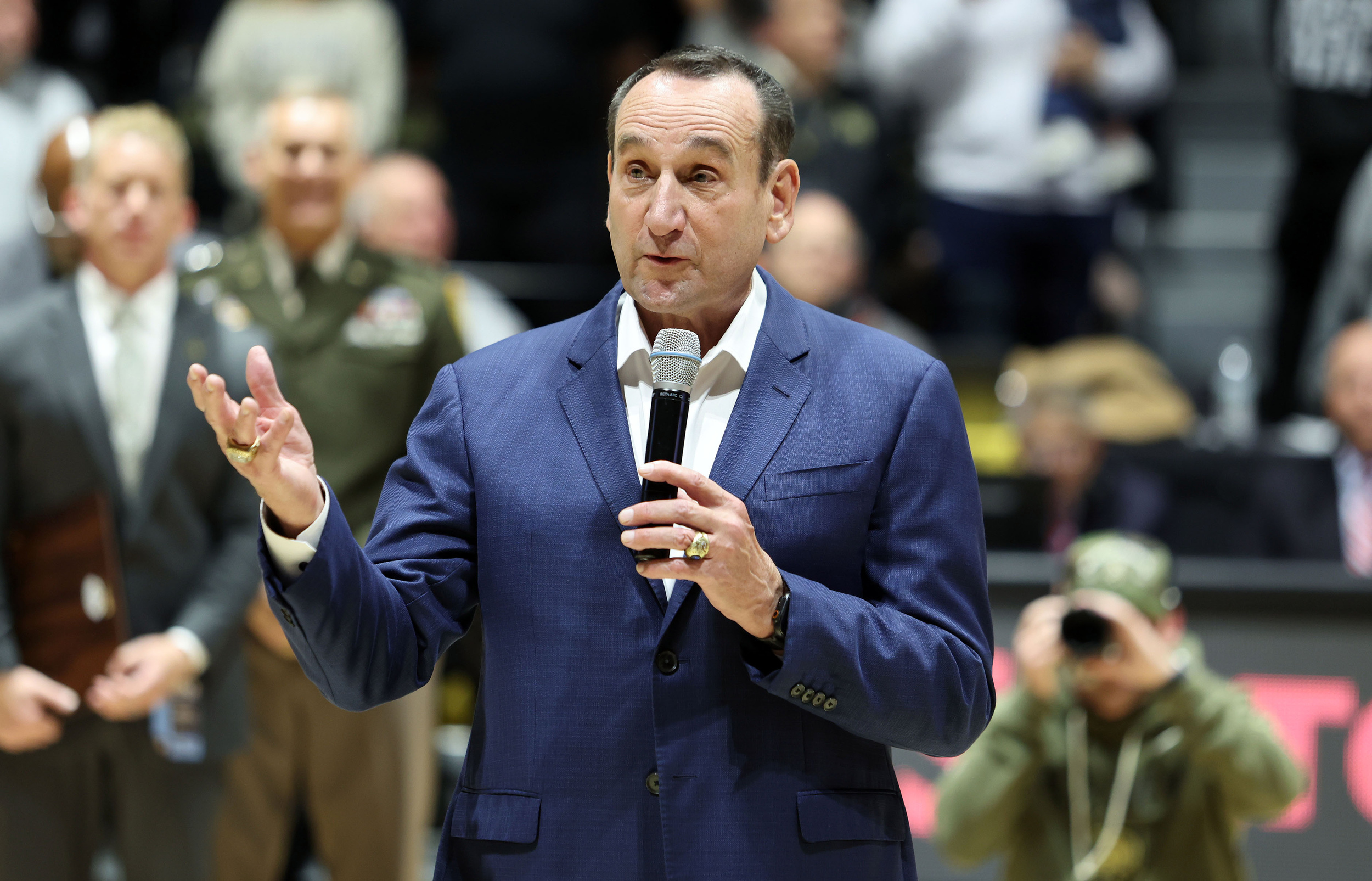 Coach K lands a notable new media gig