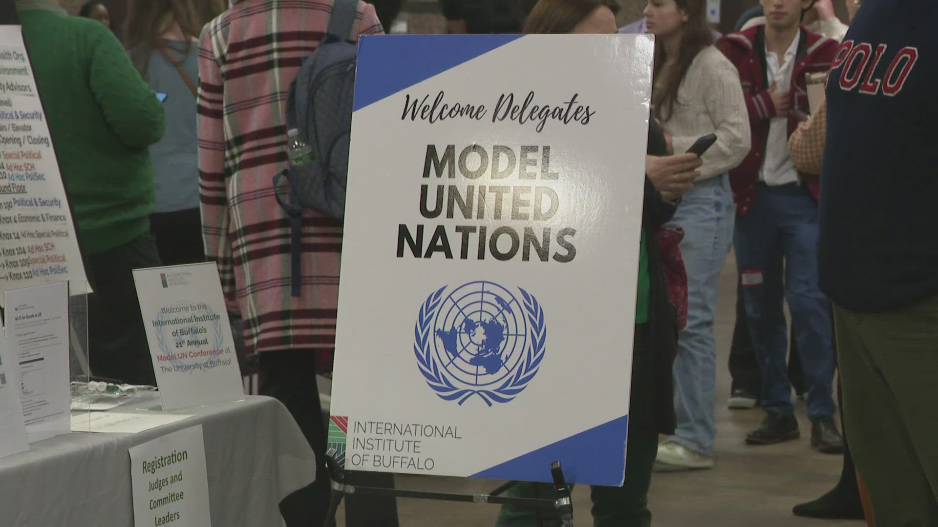 International Institute hosts model UN conference