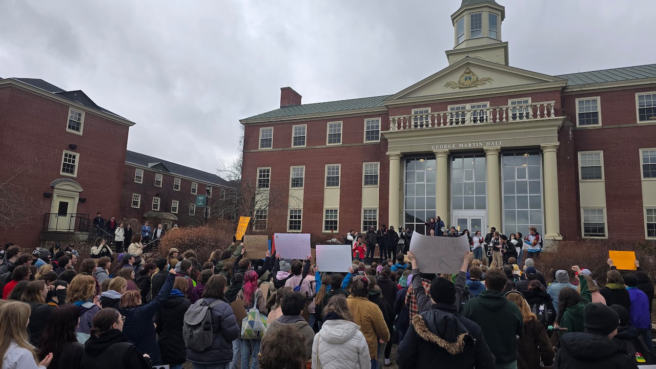 Universities avoid budget cuts, but students rally for more funding