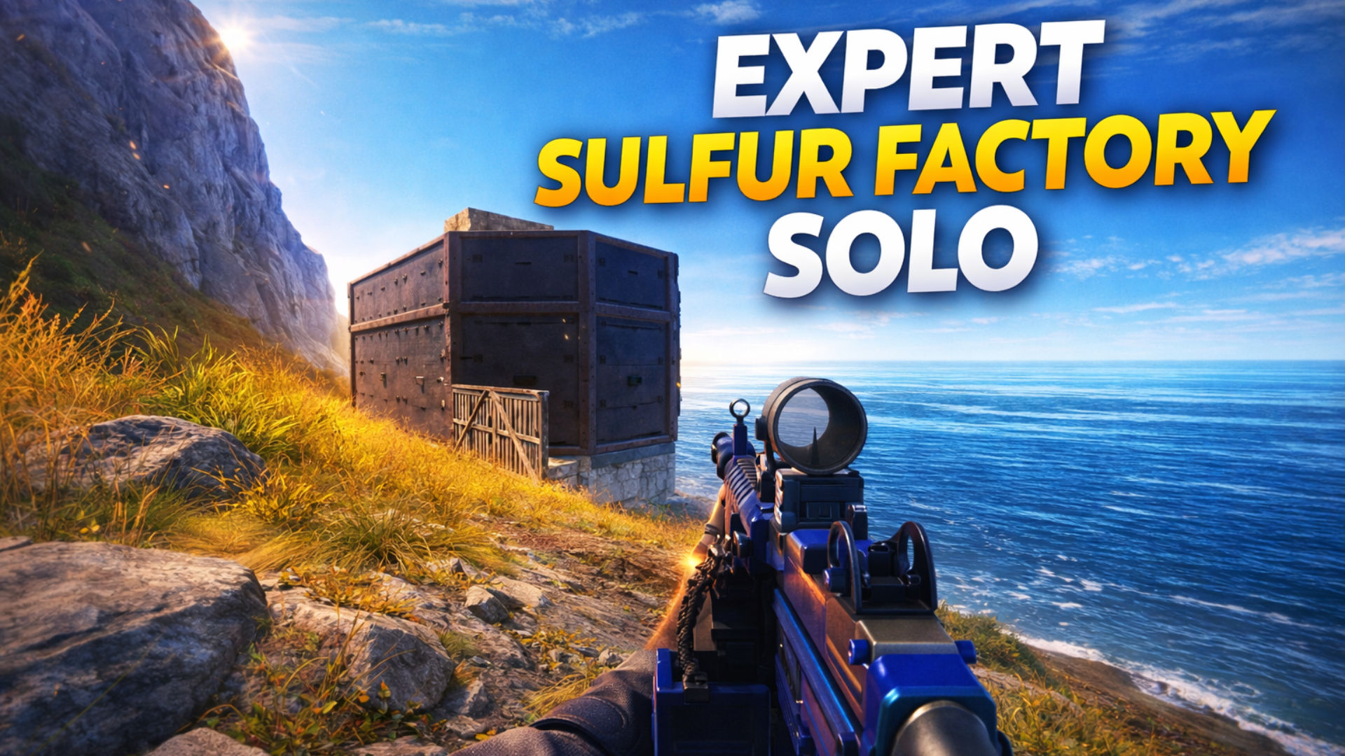 Secrets of solo raiding an expert sulfur smelting factory