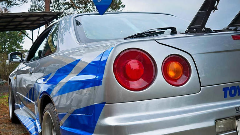 Paul Walker 2 Fast 2 Furious Nissan Skyline R34 found