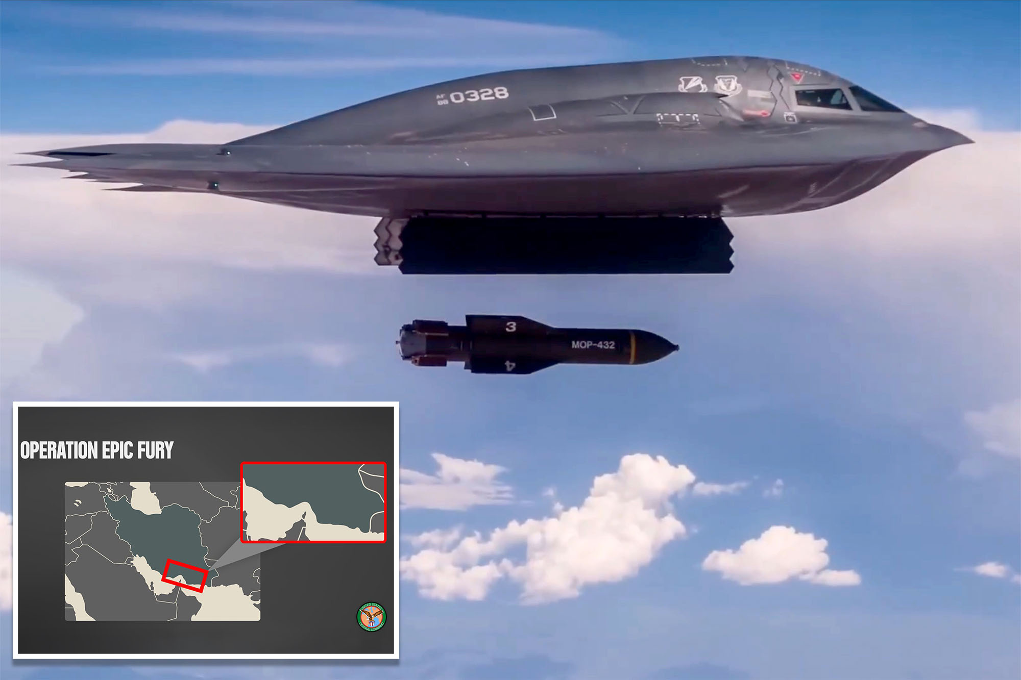 US drops 5K-pound bunker buster bombs on underground missile sites near ...