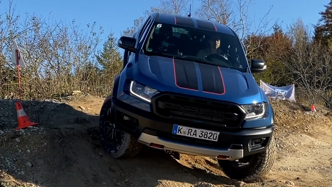 Ford Ranger Raptor off road vs on road review