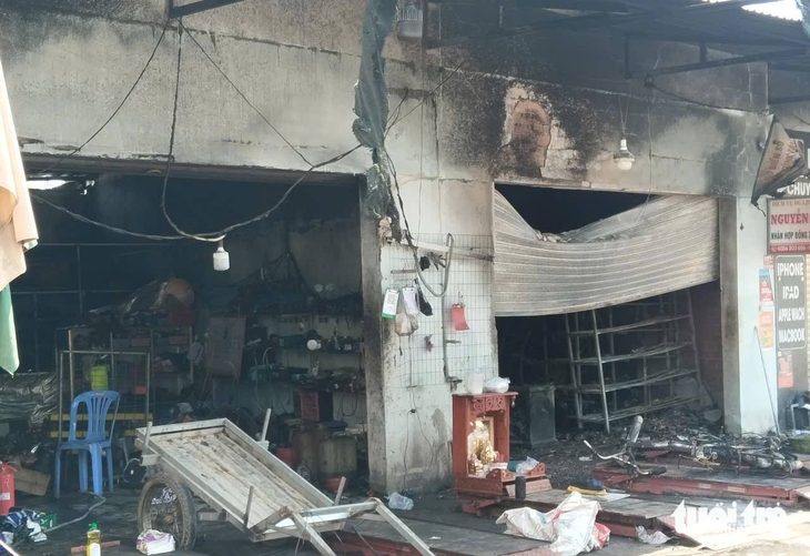 Vụ cháy tiệm sửa xe khiến 2 anh em ruột chết: Chập điện từ việc sạc bình xe đạp điện