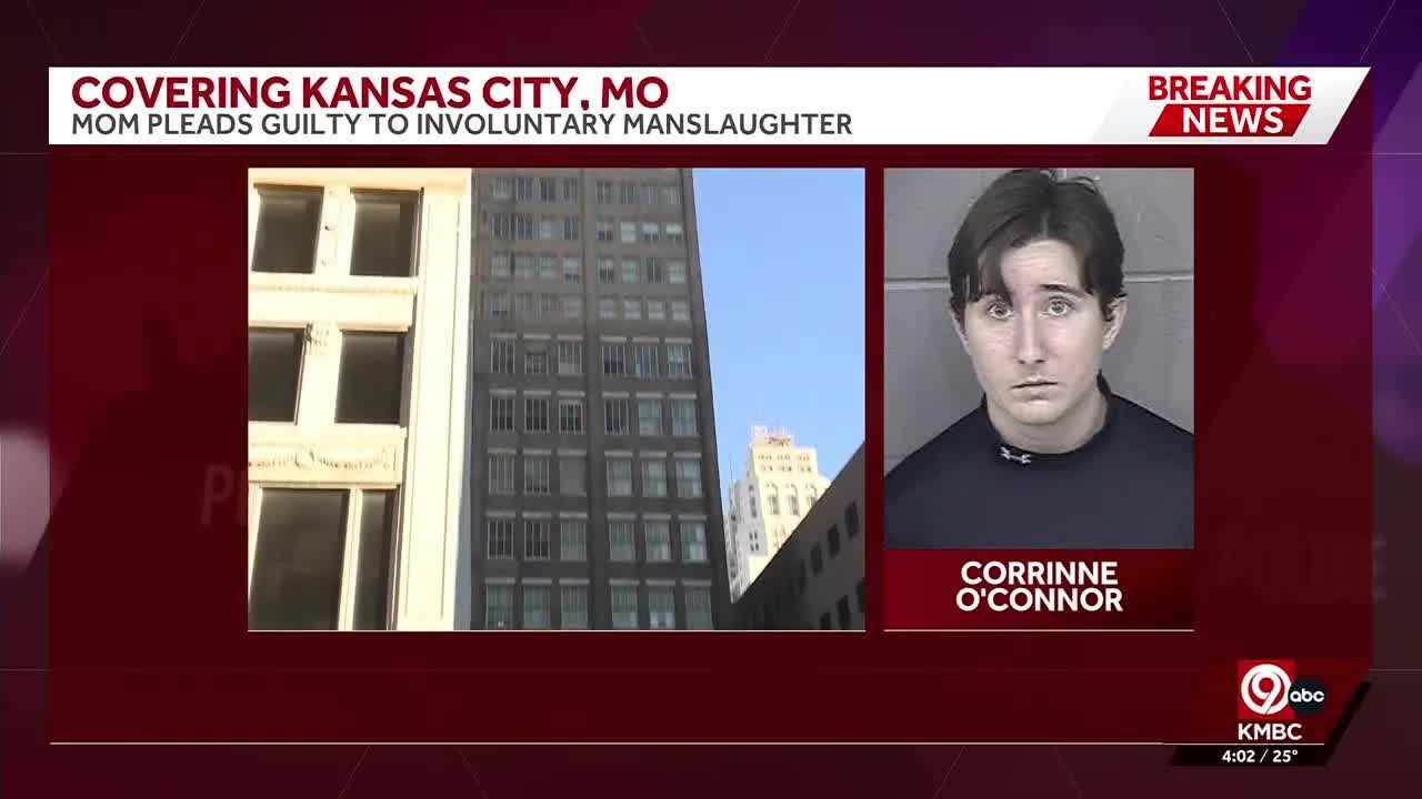 Kansas City mother pleads guilty in son's fatal fall