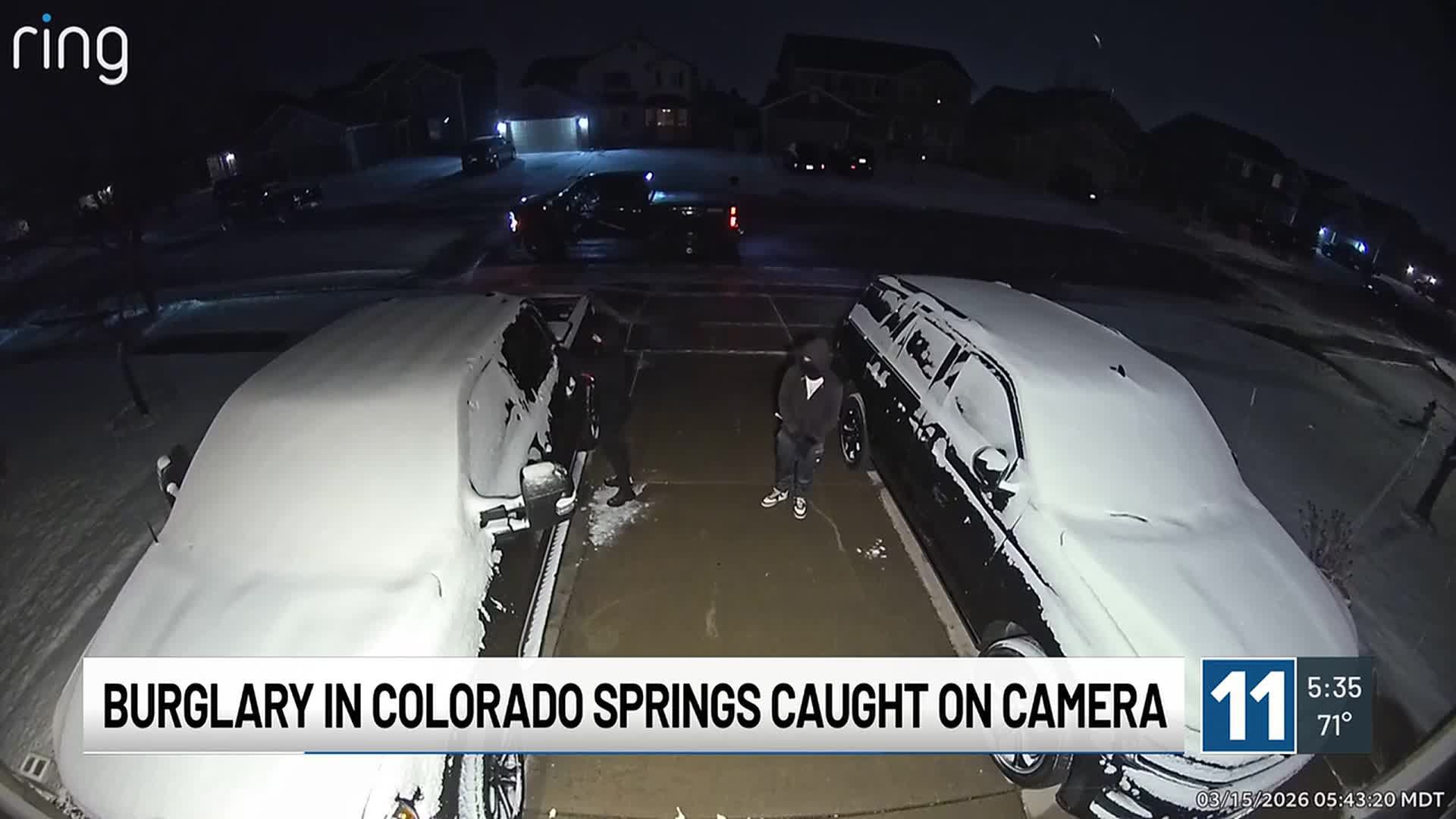 Watch: Car burglary in Colorado Springs caught on camera<br><br>