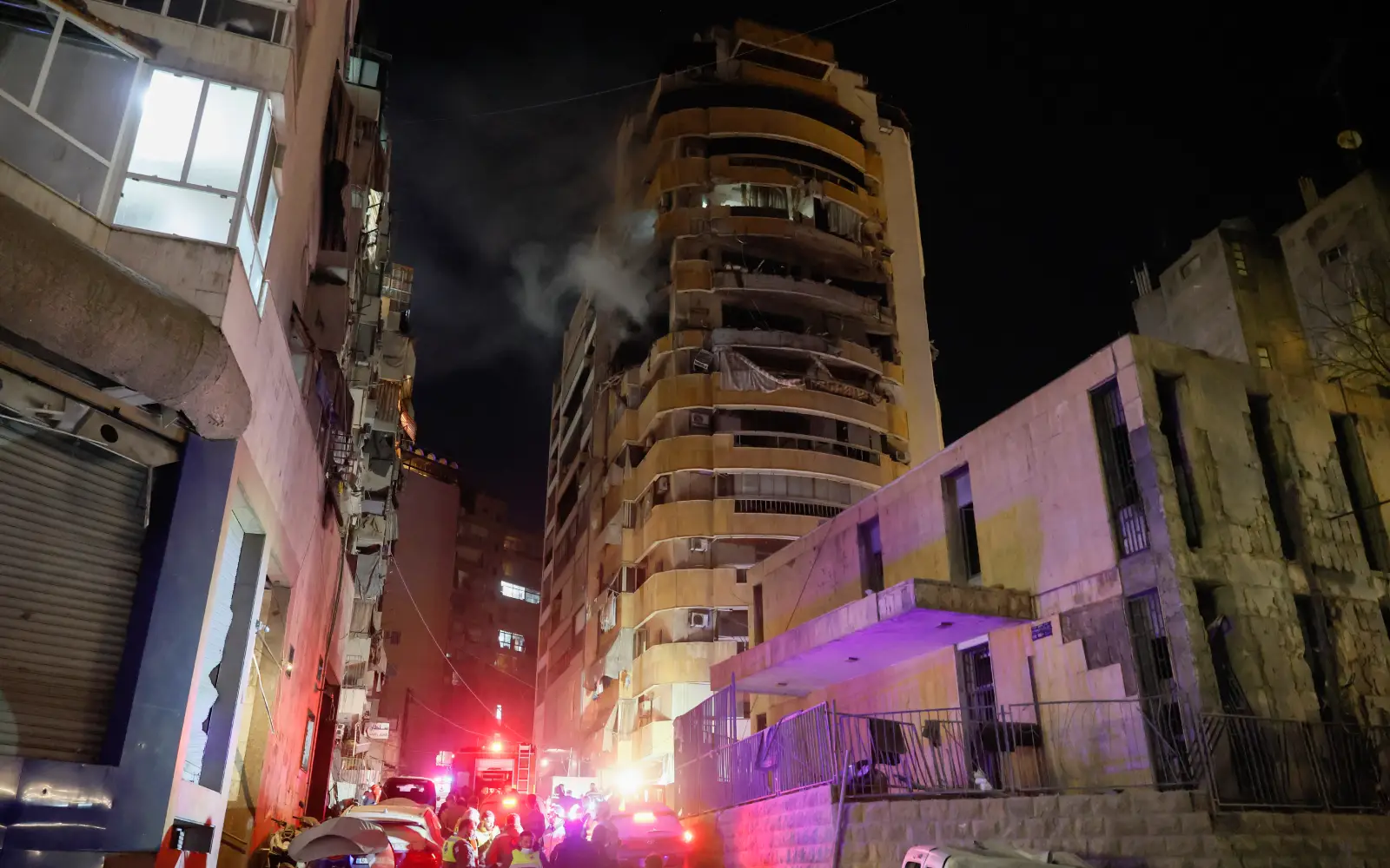 Lebanon says Israeli strikes on central Beirut kill at least 6
