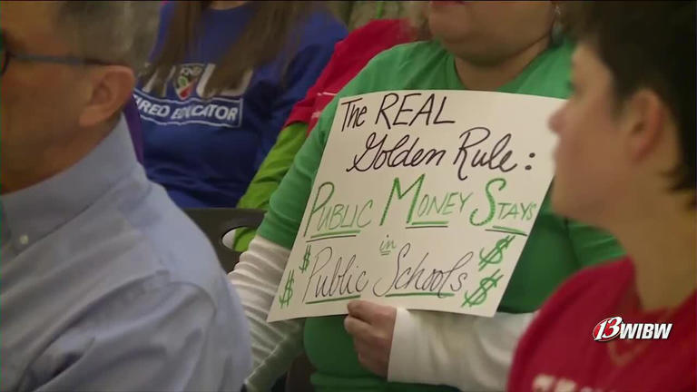 Kansas educators rally at statehouse for fully funded public schools