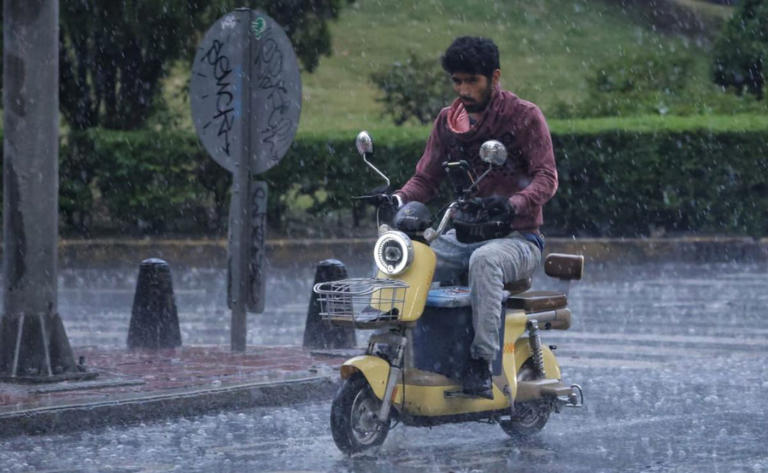 Activan alerta amarilla por lluvias fuertes y granizo en 5 alcaldías de ...