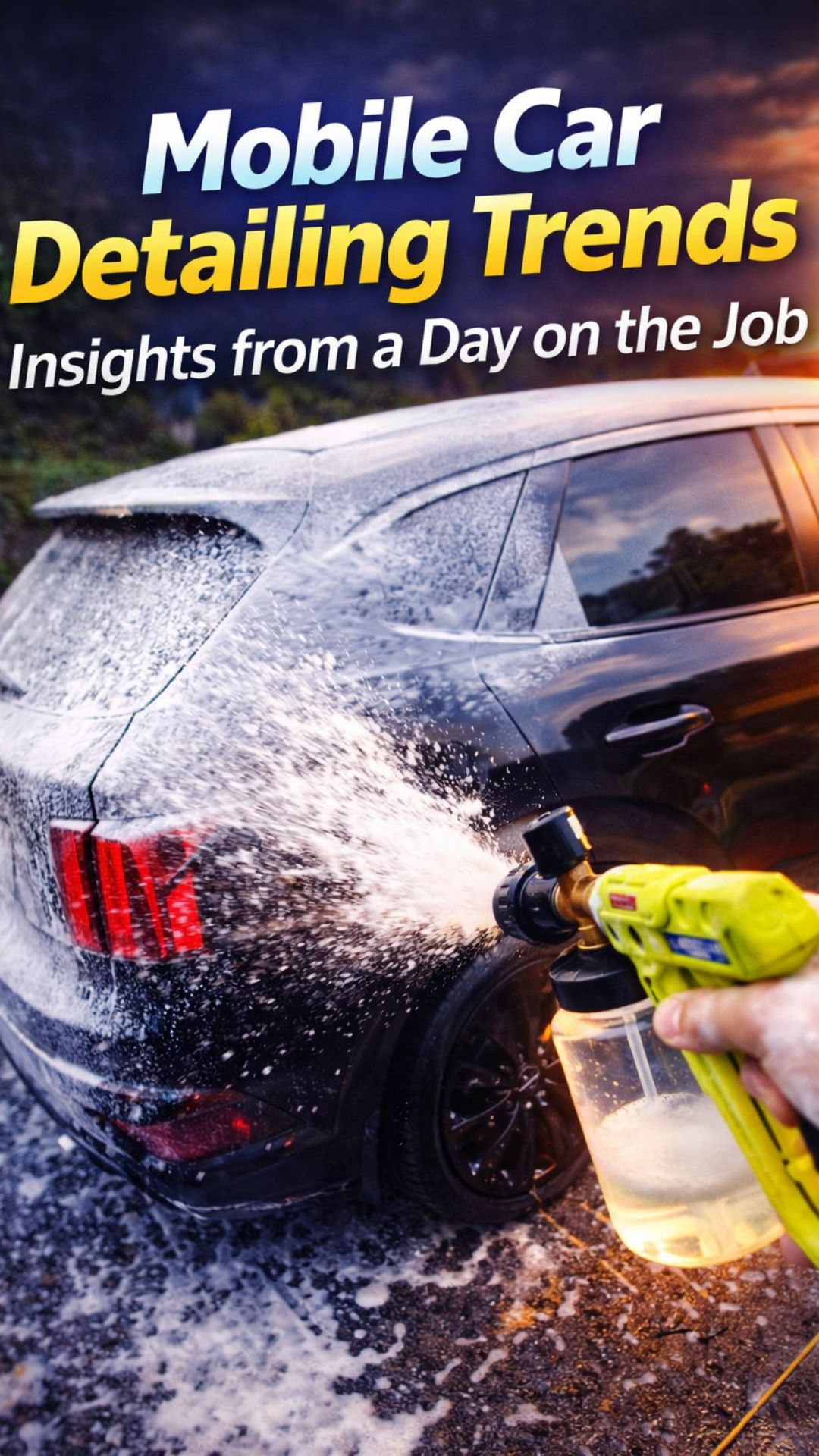 Mobile car detailing trends insights from a day on the job