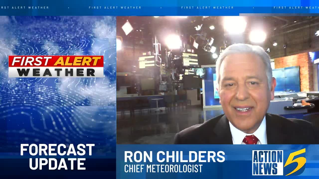 Your first alert to a warming trend