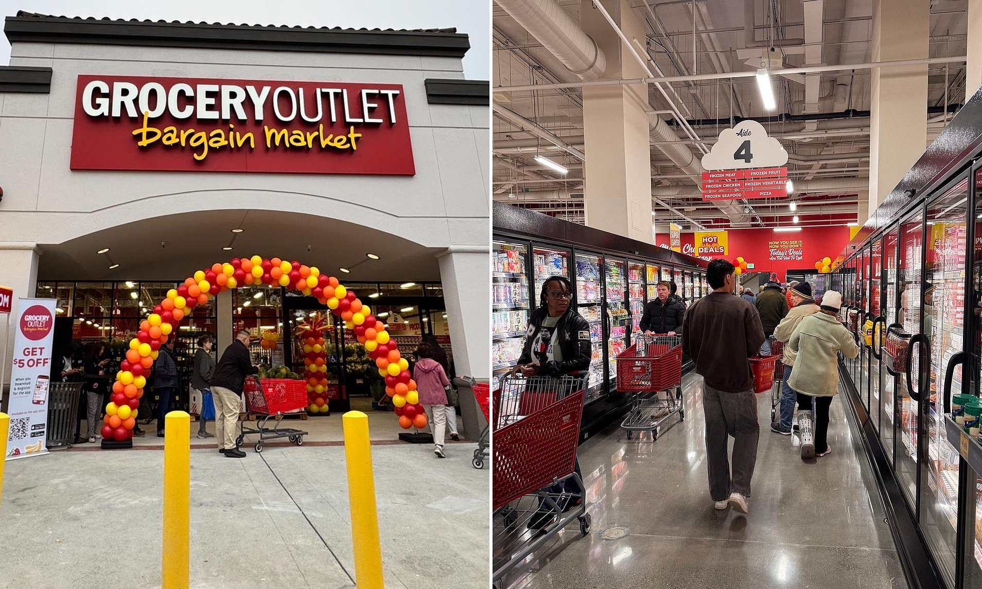 Grocery Outlet abruptly shutters 36 stores after expanding too fast