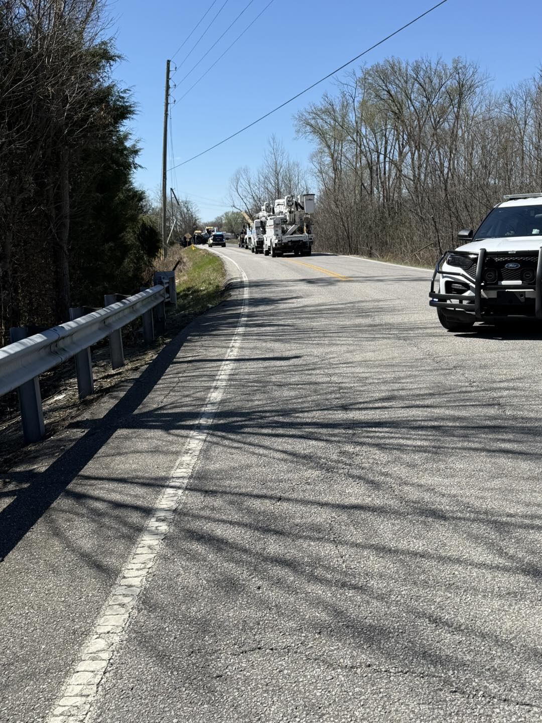 Part of Central Pike in Wilson County shut down indefinitely due to crash