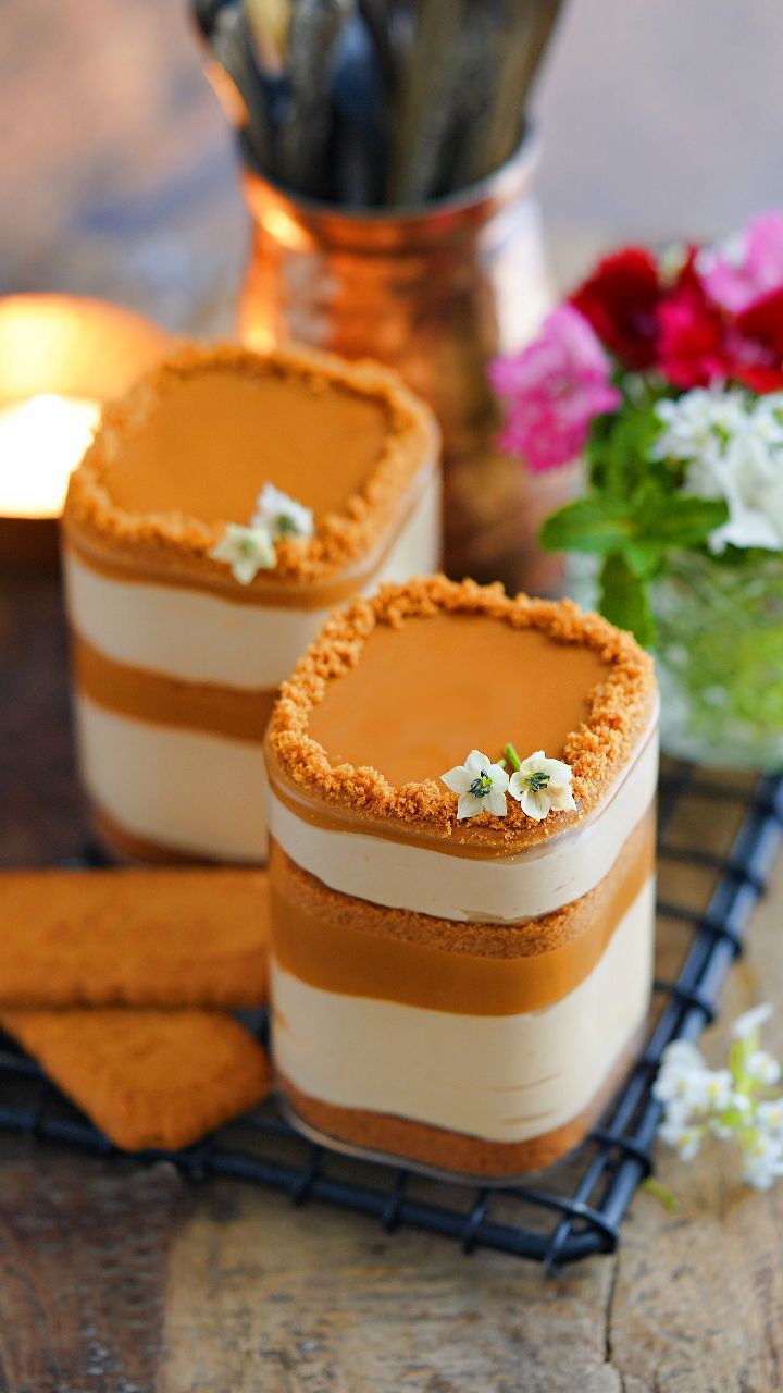 Biscoff dessert shots that look fancy but take minutes to make
