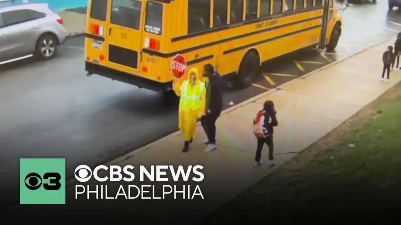 Police search for man caught on video attacking crossing guard in ...