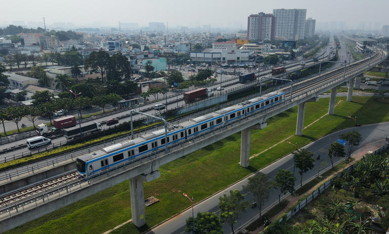Ho Chi Minh City set to start $1.25B metro section next month for Long ...