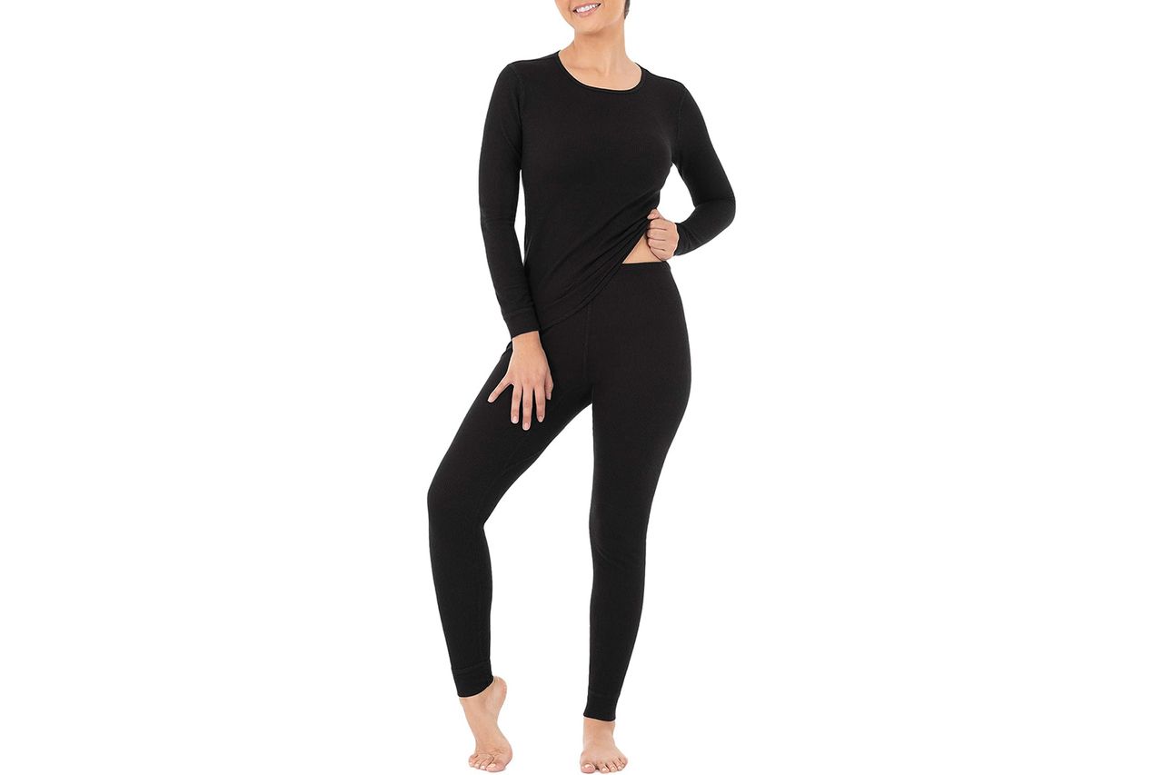 Amazon October Prime Day Fruit of the Loom Women's Micro Waffle Premium Thermal Set
