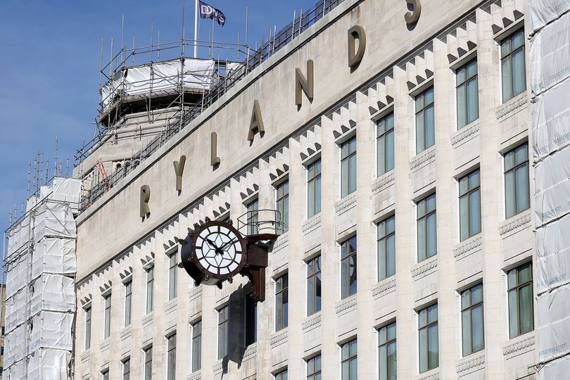 More of the Rylands Building is revealed as renovation continues