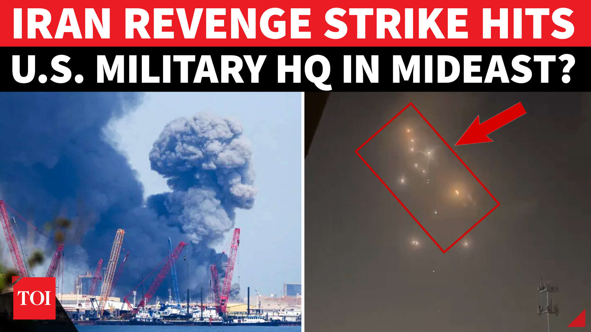 Iran war escalation: Iranian missile wave sparks blasts in Dubai, Doha ...