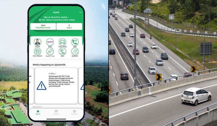Worried about Raya traffic? Download the PLUS app to plan your journey home