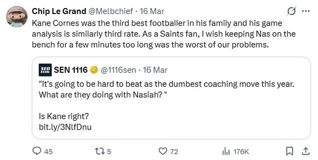 The AFL's most controversial commentator gets into a vicious war of ...