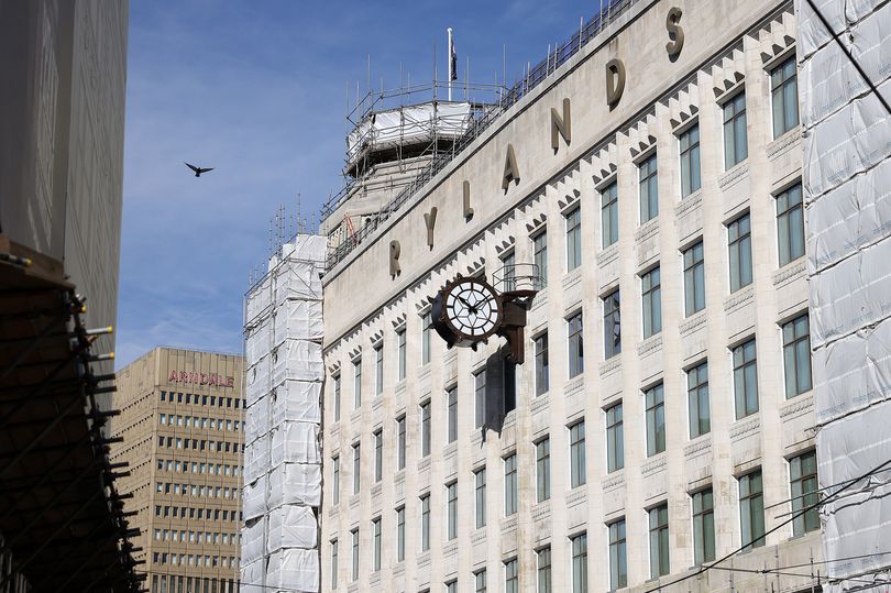 More of the Rylands Building is revealed as renovation continues