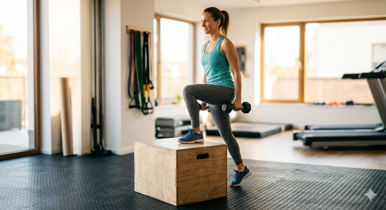 Waarom de step-up de 'heilige graal' is voor sterke loopbenen