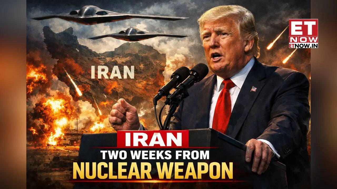 Iran was two weeks from a nuclear weapon, says President Trump, praises ...