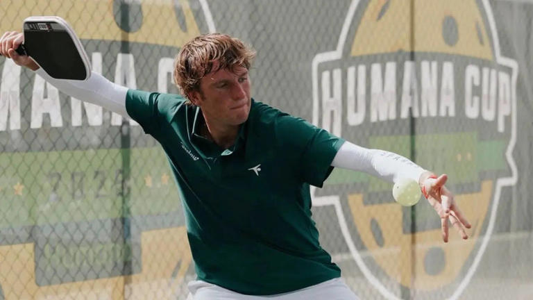 Explained: How to master the kitchen line in pickleball? Zach Marceau ...