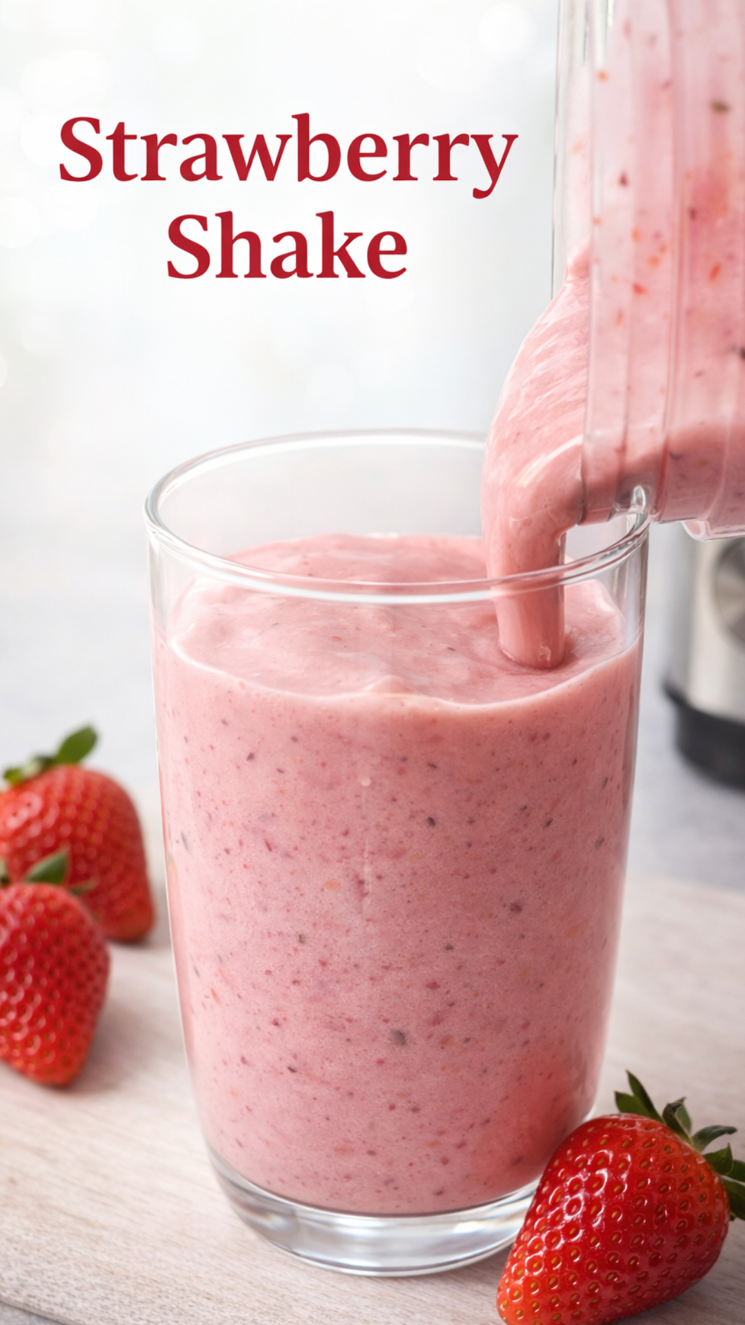 Quick strawberry shake recipe sweet and refreshing ideas