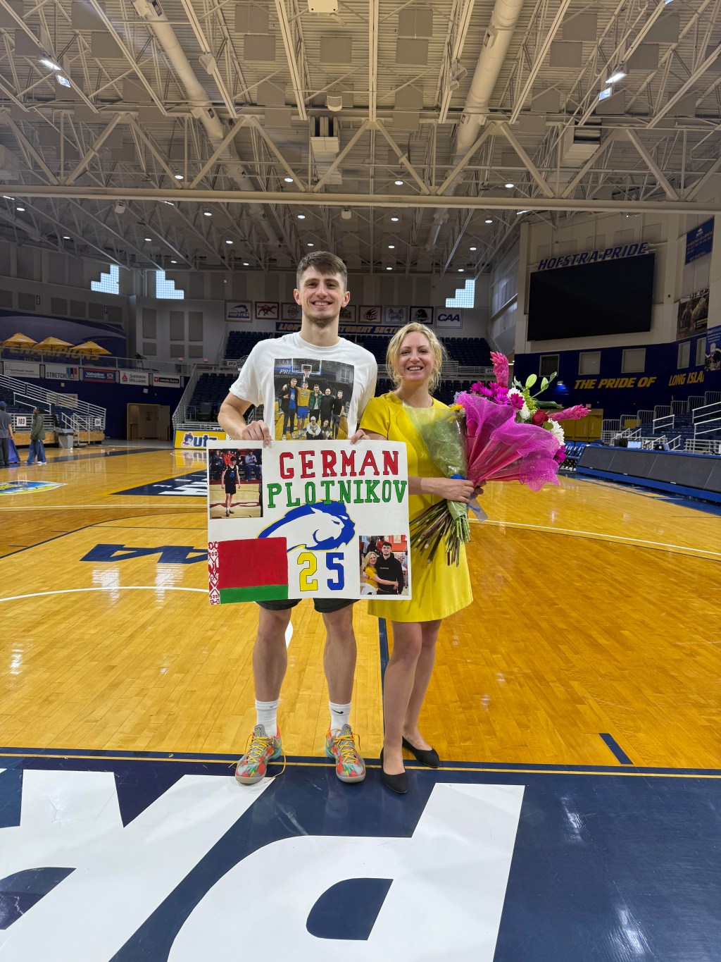 Hofstra’s German Plotnikov inspired by ‘warrior’ mom after leaving ...