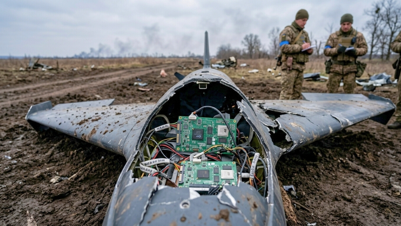 Watch how China’s hidden supply chain turned up inside Russia’s drone war