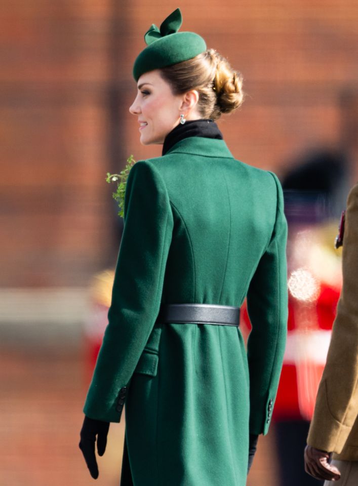Kate Middleton’s elaborate St. Patrick’s Day updo carries a hidden ...